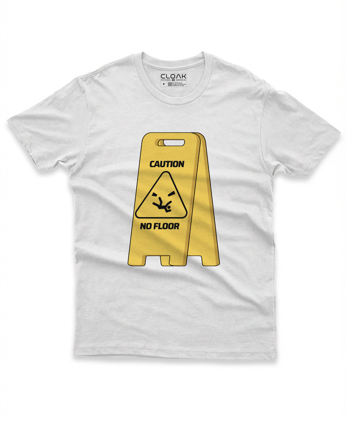 CAMISETA CAUTION: NO FLOOR