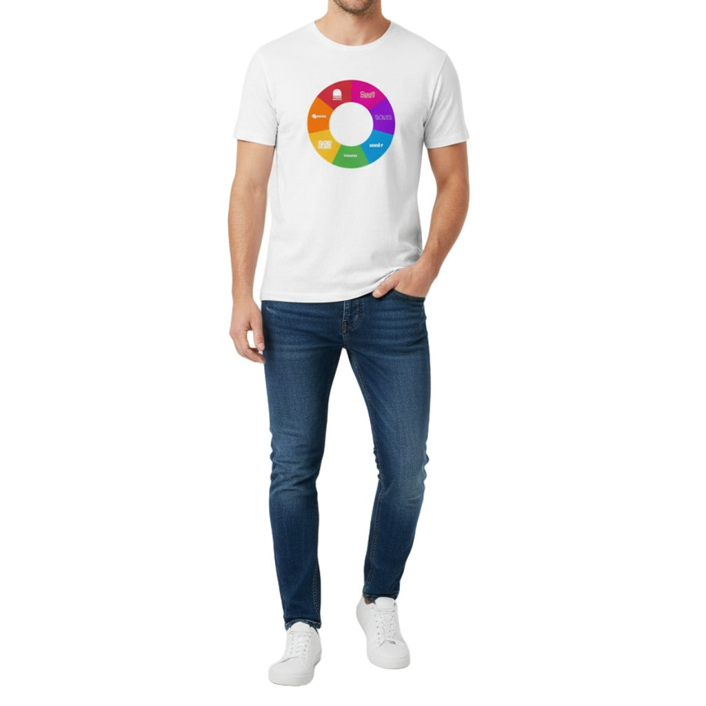 CAMISETA COLOR WHEEL