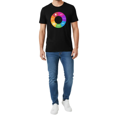 CAMISETA COLOR WHEEL